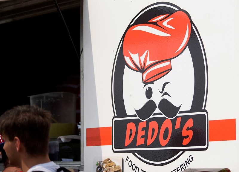 FOOD TRUCK &#8211; Dedo&#8217;s food truck hard at work during the Canada Day celebrations in Rotary Park on Wednesday afternoon.