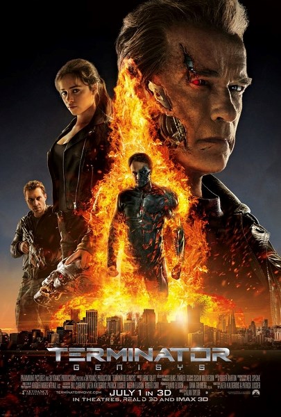 Arnold Schwarzenegger reprises his iconic role as the Terminator