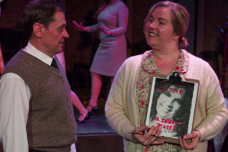 Morgan Smith and St. Albert actor Lucy Haines star in A Man of No Importance