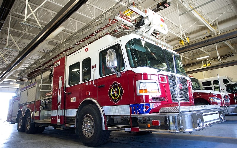 The city is looking toreplace its aging aerial fire truck.