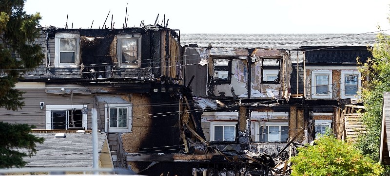 A fire on July 11 caused extensive damage to a condo complex in Morinville.