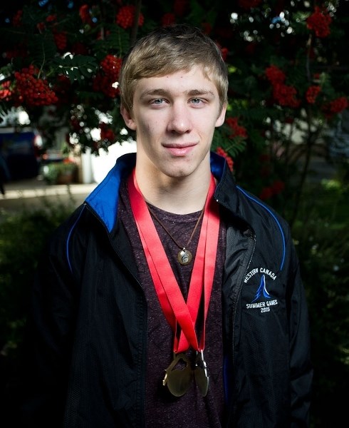 MEDALLIST – St. Albert wrestler Jack McDougall