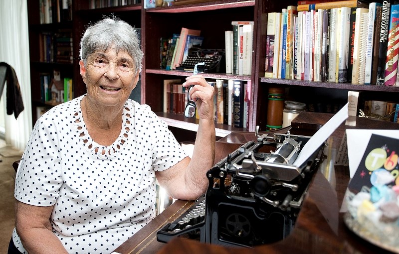 MaryAlice Arial is looking forward to Sept. 12 when the John W. Bilsland Award for senior writers will be announced.