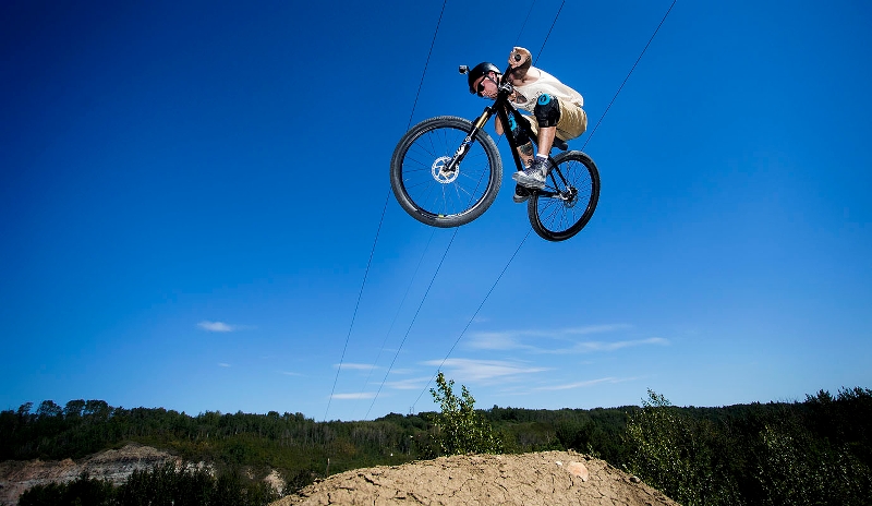 Devon dirt jumps top