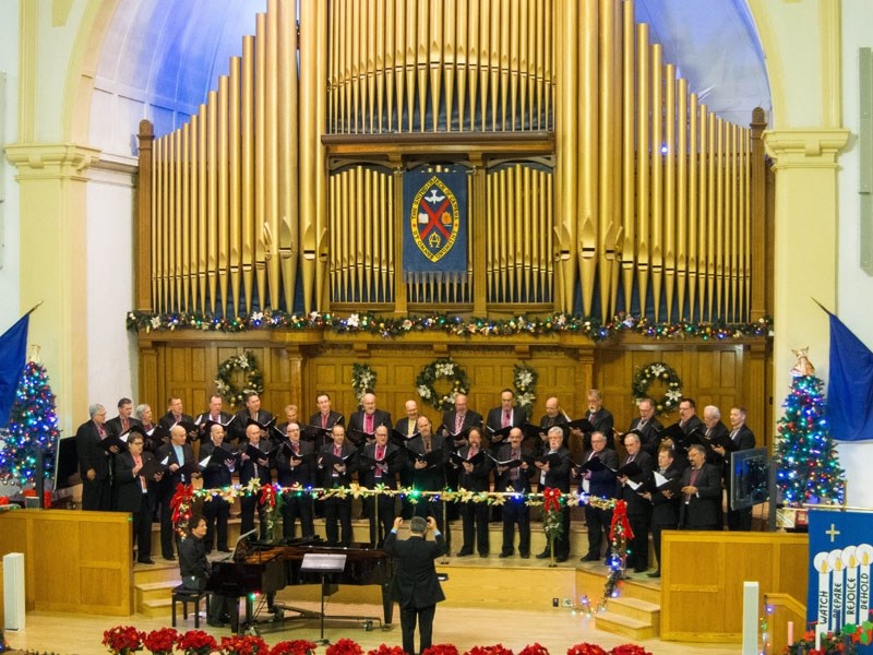 The Ukrainian Male Chorus of Edmonton celebrates its 31st season with A Festive Mosaic at McDougall United Church.