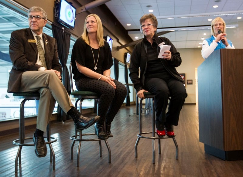 GUESTS OF HONOUR – From left to right: Mayor Nolan Crouse