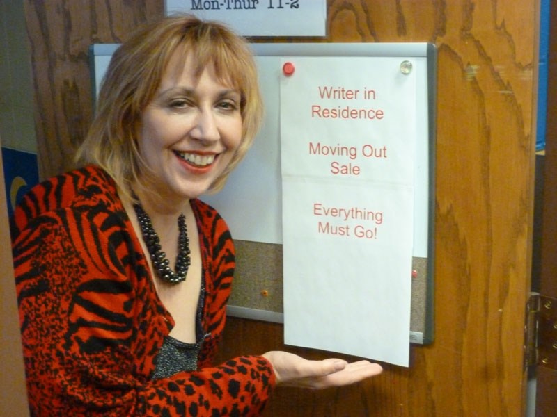 Regional writer in residence Gail Sidonie Sobat is being fĂŞted at the Faculty Club on Monday. The event will also usher in her replacement who will be announced during the