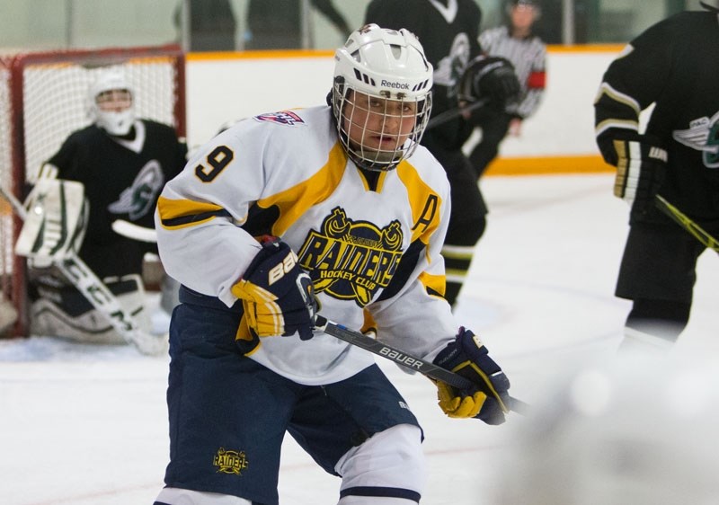 ROYAL RETURN – Noah Fayad of the REM 15 St. Albert Royals scored his first goal on Nov. 2 since being diagnosed with Childhood Acute Lymphoblastic Leukemia in the first week