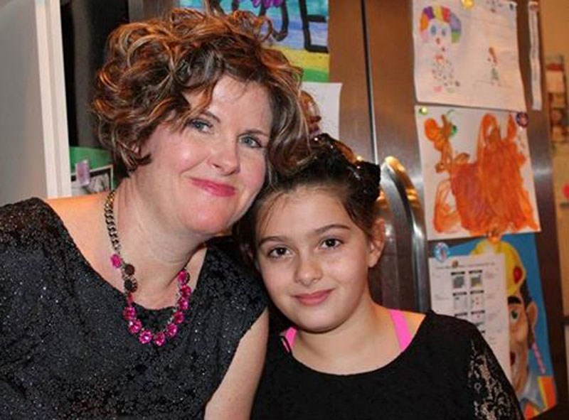 Alison Azer and her daughter Sharvahn.