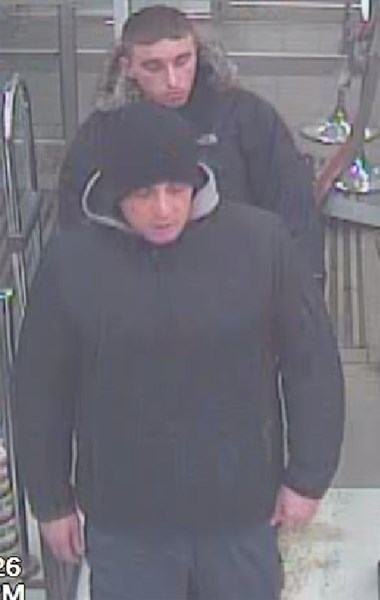 Police say these two men stole $1