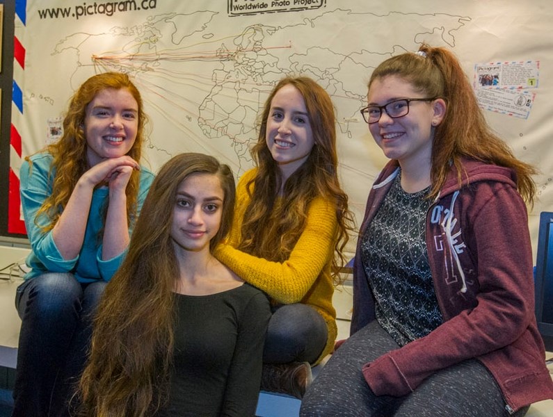 POSTCARD FROM CANADA â€” Bellerose students Teresa McKernan