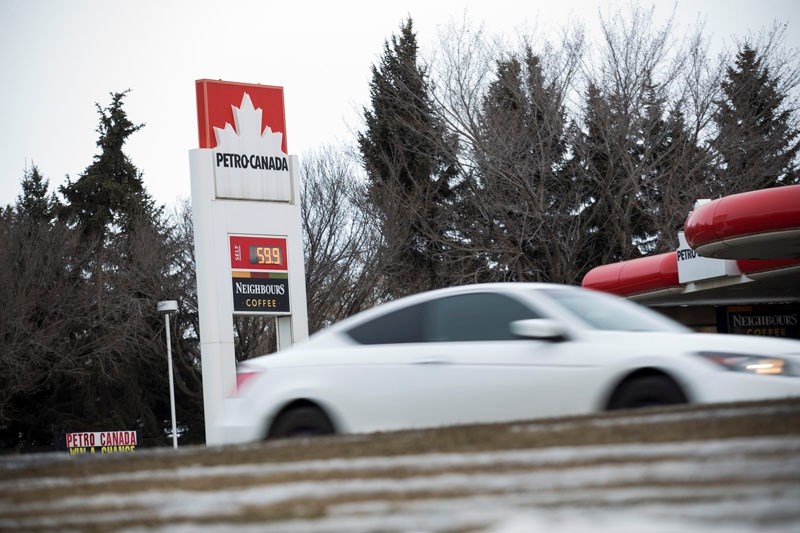 Gas prices hit a low not seen in at least a decade on Tuesday. &lt;br /&gt;The Petro-Canada on St. Albert Trail was selling regular gasoline for 59.9 cents a litre on Tuesday 