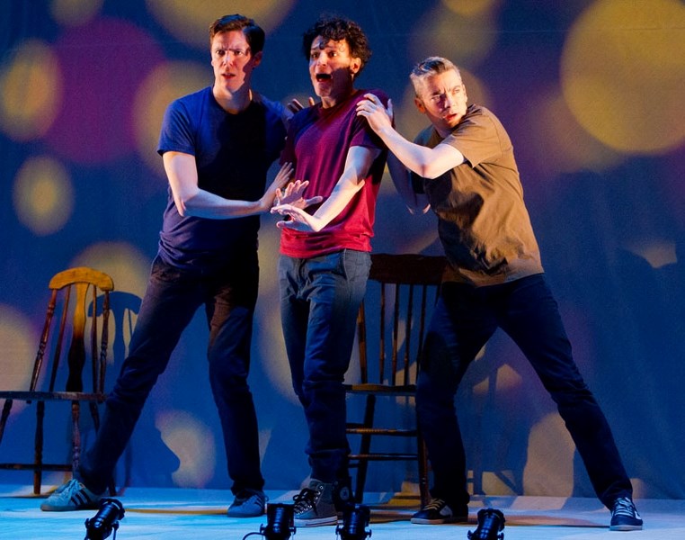 The award winning Gay Heritage Project is now playing at the Citadel Theatre in Edmonton and runs until Feb. 27. The three actor-creators and cast member are