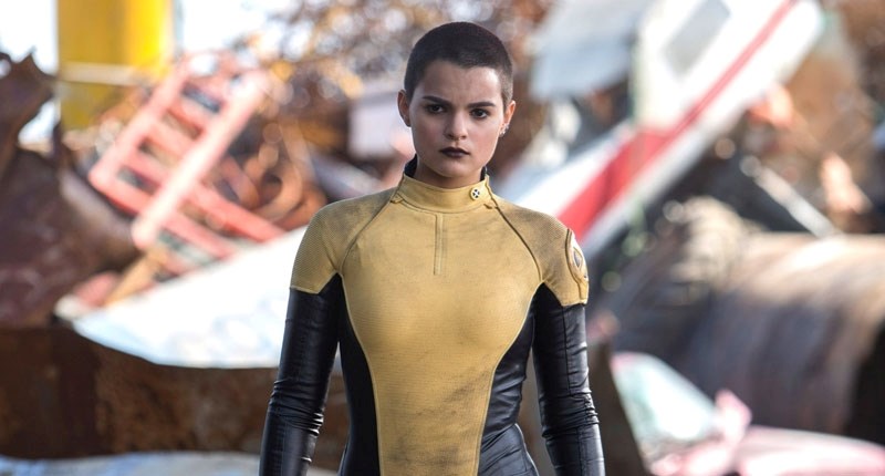 Negasonic Teenage Warhead (Brianna Hildebrand) is one of the few people who don&#8217;t curse or use guns or swords in Deadpool.