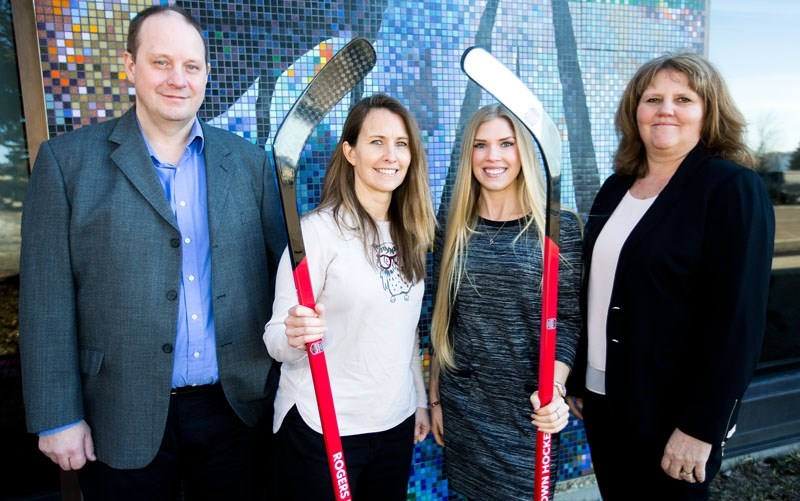 SPECIAL STICKS â€“ City of St. Albert staff