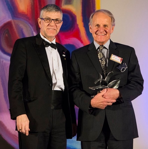 Alan Nuttall was one of two co-winners of this year&#8217;s Lifetime Achievement Award.