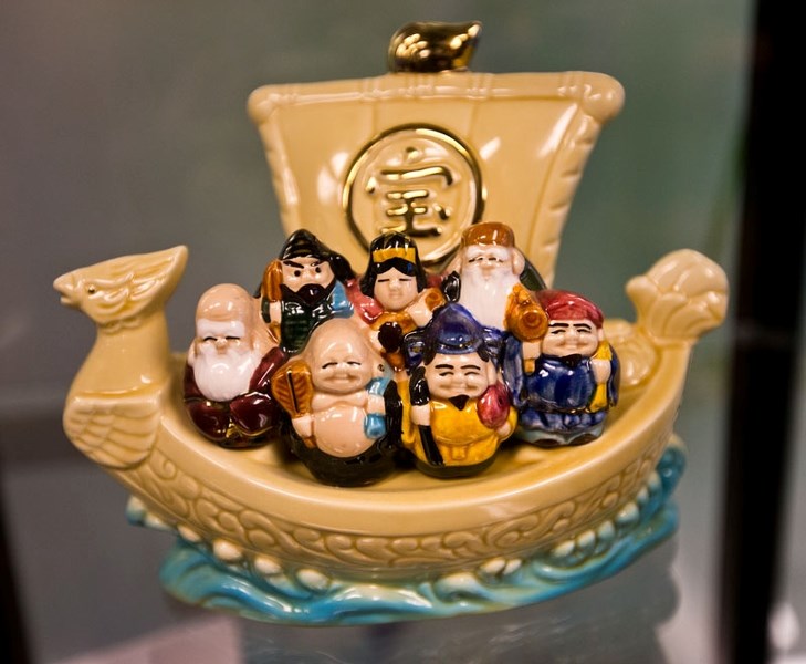 One of the gift pieces on display in the reception area of the city offices at St. Albert Place.