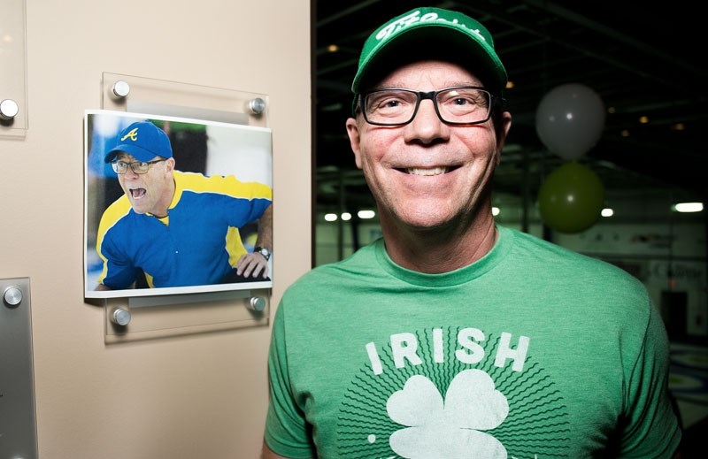 WALL OF FAME â€“ Doug McLennan is the eighth inductee on the St. Albert Curling Club&#8217;s wall of fame in the Hec Gervais Lounge. The St. Albert curler
