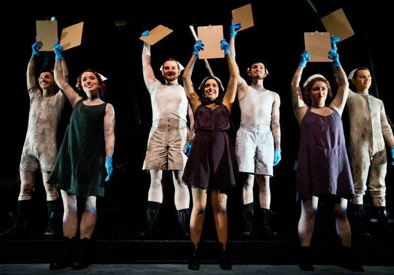 The cast of The Kaufman Kabaret
