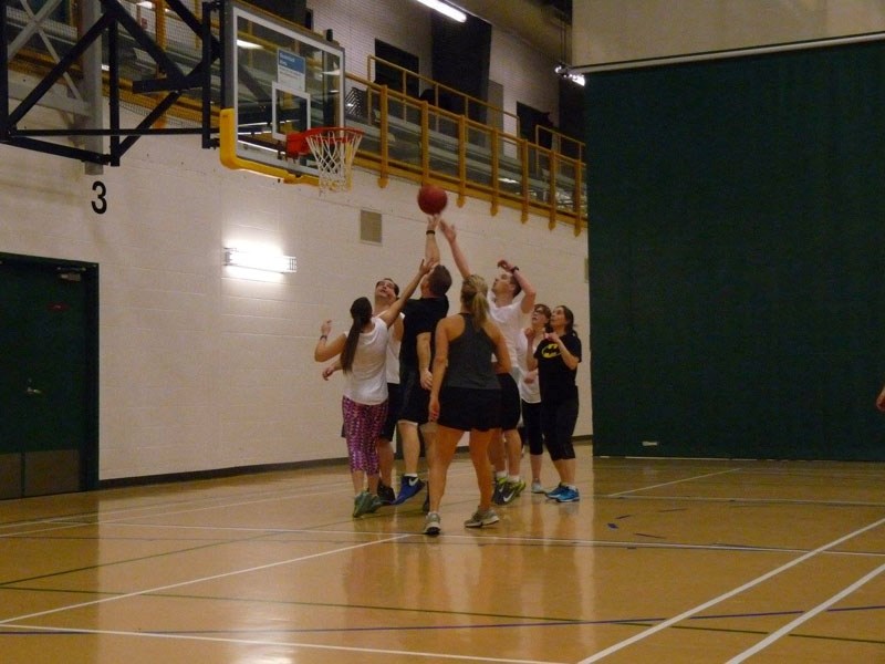 St. Albert Sport and Rec offers a different sport on a weekly basis. Players get to go from basketball to volleyball to darts and badminton and everything in between.