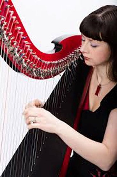 Join harpist Keri Lynn Zwicker for a spirited afternoon blend of Celtic and Latin music on Thursday