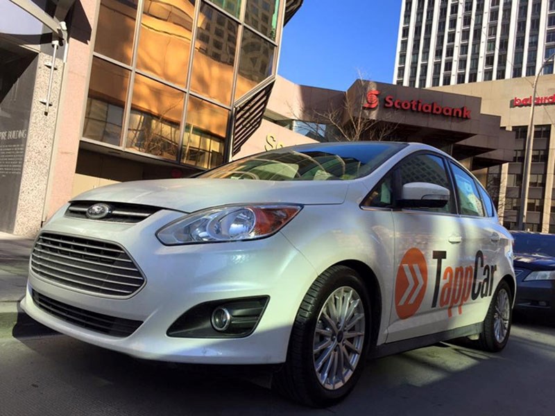 RIDE-SHARING â€“ Edmonton-based transportation app TappCar is now operating in St. Albert