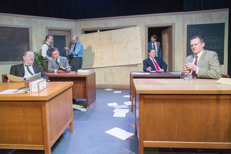 From left to right Dale Wilson (seated)
