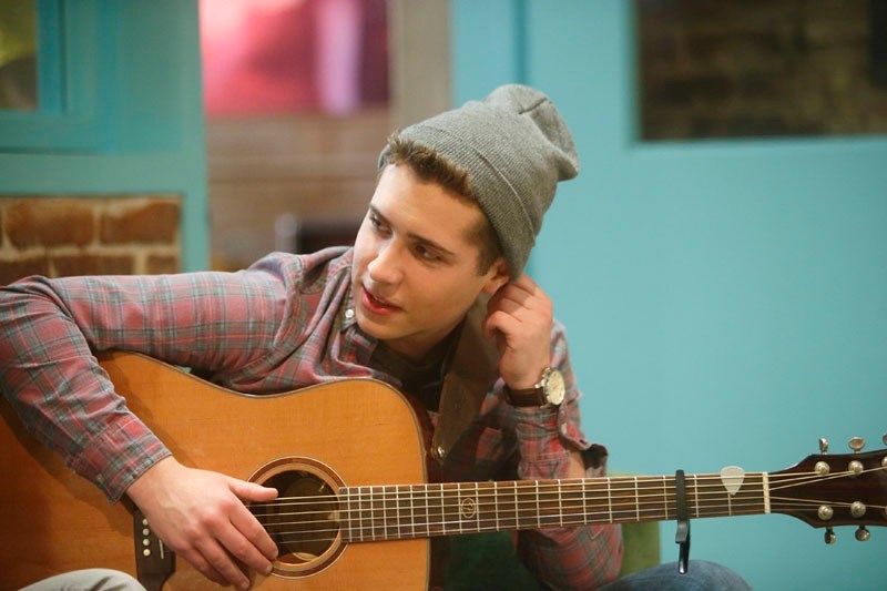 Pop-rock singer-songwriter Alex Zaichkowski takes a break from his acting career to sing a set at Poetry Slam IV this Saturday at the St. Albert Public Library.