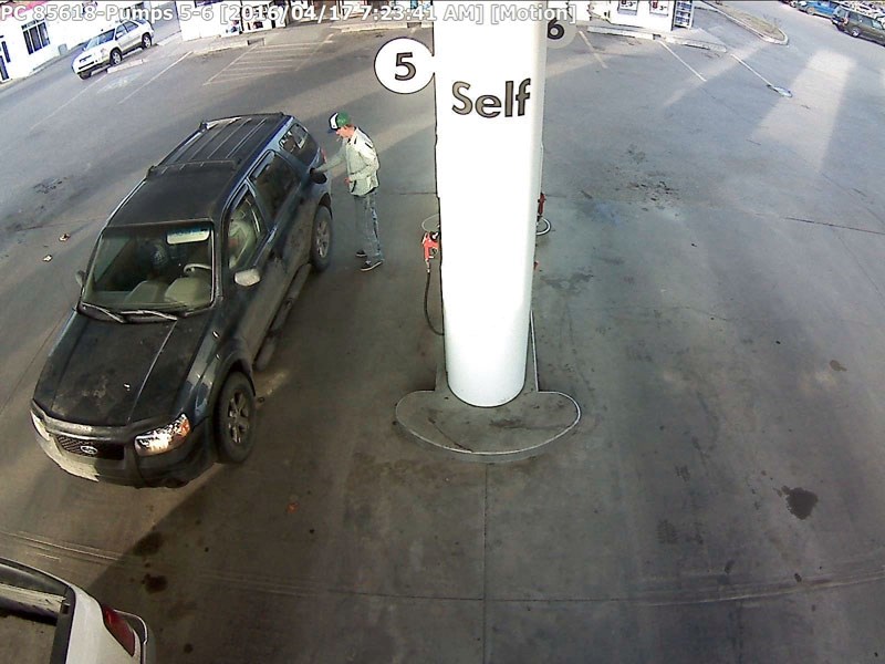 St. Albert police are asking the public to help identify this male they say stole gas.