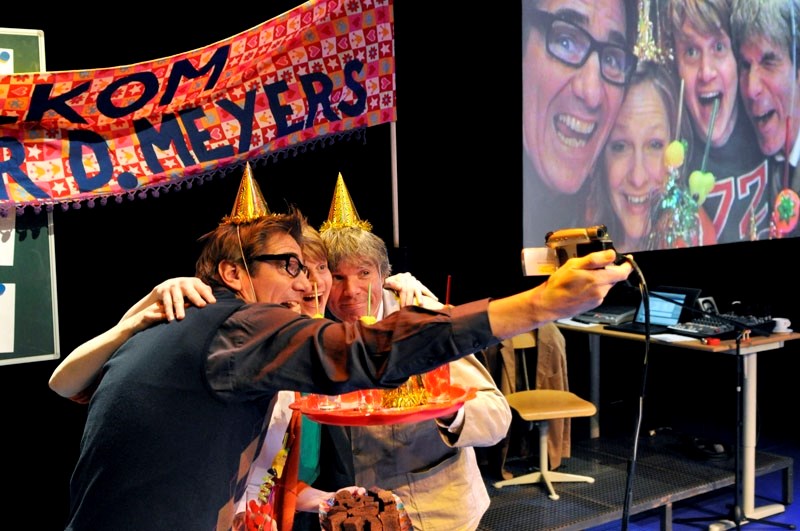 From left to right: actors Hans Thissen