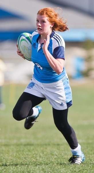 BLUE BULLET â€“ Emily DeWitt and the Paul Kane Blues (4-0) storm into the metro Edmonton division one women&#8217;s final against the Bev Facey Falcons (5-0). Kickoff is 4:45 