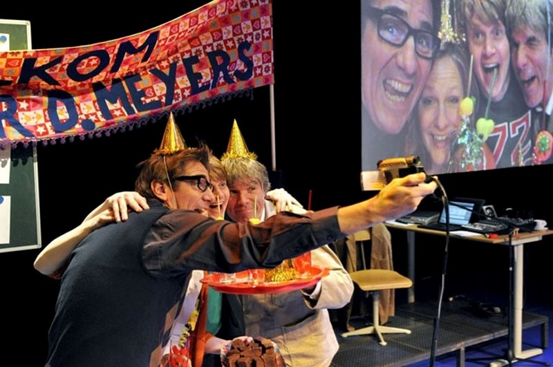 From left to right: actors Hans Thissen
