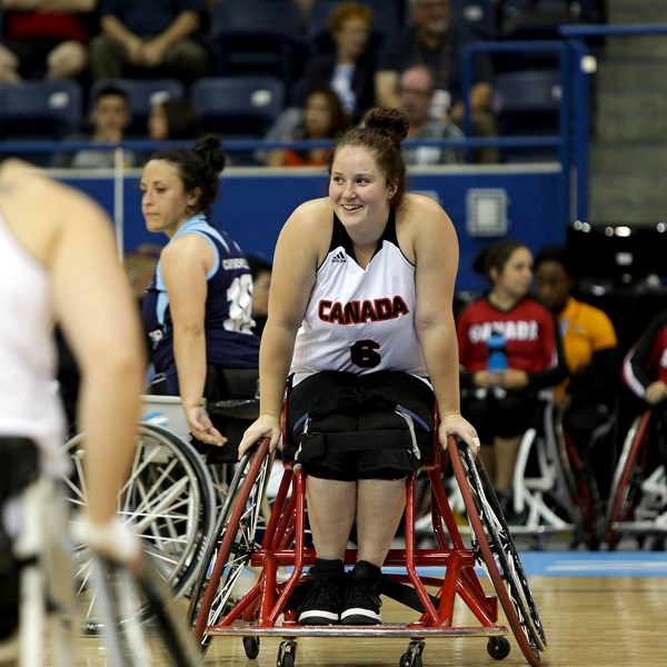 READY TO ROLL â€“ Wheelchair basketball player Arinn Young of Legal is Rio bound with Team Canada at the 15th Summer Paralympic Games