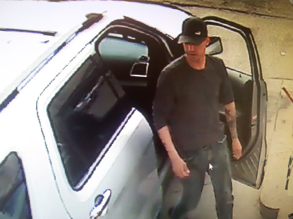 Police say this man stole gas from a St. Albert gas station on May 18.