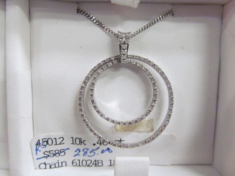 RCMP is asking for the owner of this jewelry to come forward and positively identify the item and provide a sales receipt.