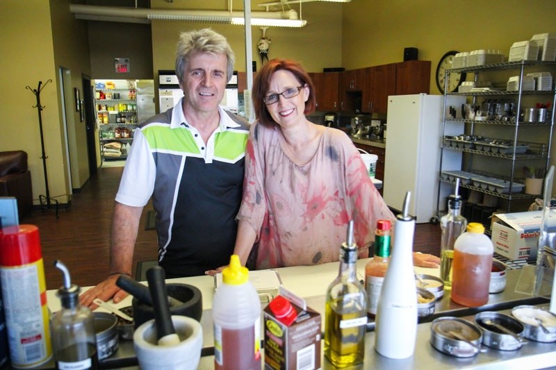 Kim Mattice Wanat and her husband