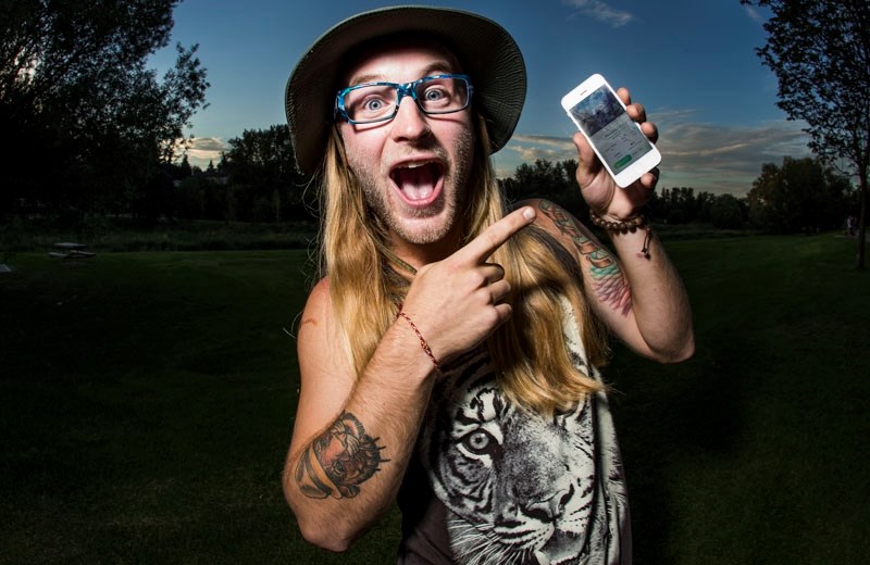 Pokemon Go player Graham Charles