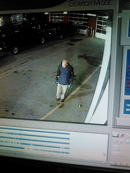 VEHICLE THEFT â€“ St. Albert RCMP are looking for information on a Caucasian male who stole a vehicle from the St. Albert Dodge parking lot after breaking into the lock box