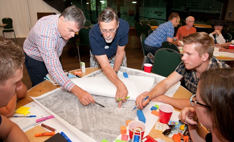 PARK PLAN â€“ St. Albert Public Library director Peter Bailey