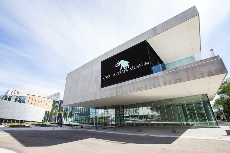MAMMOTH MUSEUM â€“ The new Royal Alberta Museum building celebrated an important construction milestone on Tuesday