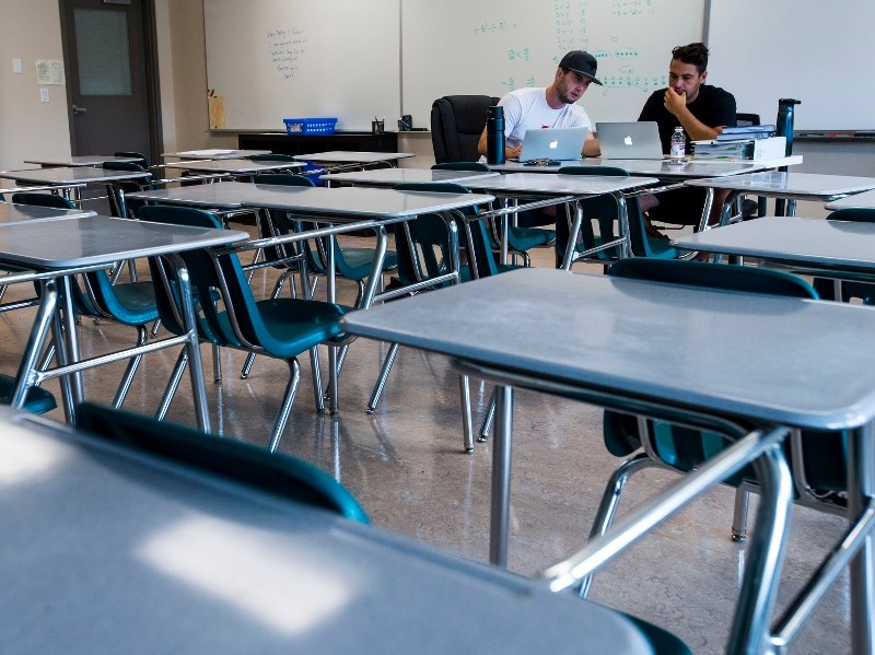STUDYING? â€“ W.D. Cuts math teachers Derek Heale