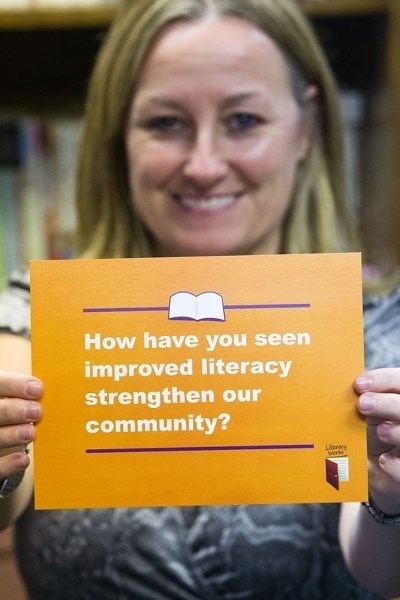 STAR Literacy director Shelley Passek wants people to share their stories of literacy success.