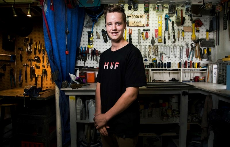 SELF-TAUGHT â€“ Young entrepreneur David Howes