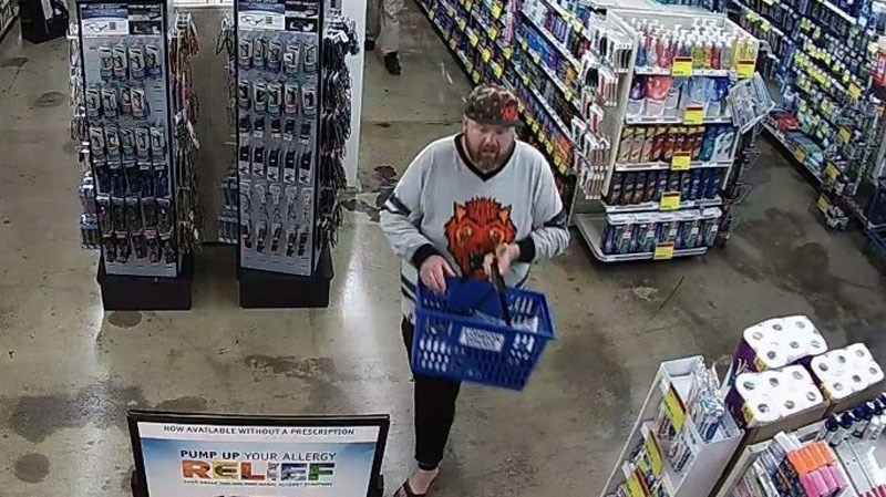 RCMP is asking for the public&#8217;s assistance to identify this man suspected of shoplifting a Star Wars RC droid.