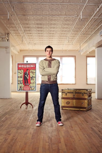 Magician Sheldon Casavant