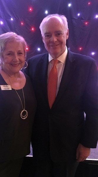 EXEC OF THE YEAR â€“ St. Albert and District Chamber CEO Lynda Moffat was named Executive of the Year. Perrin Beatty