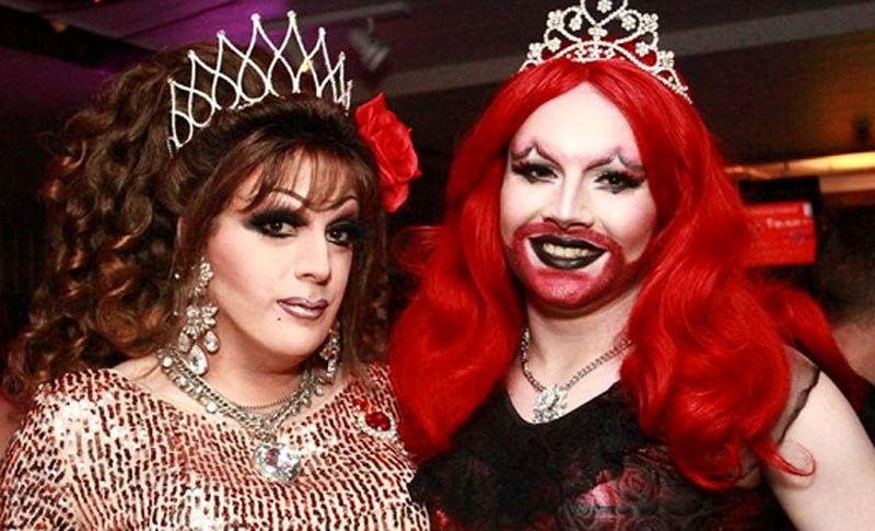 Nearly a dozen drag queens and kings from the Imperial Sovereign Court of the Wild Rose are featured performers for the first annual Evening with Outloud this Friday at St.