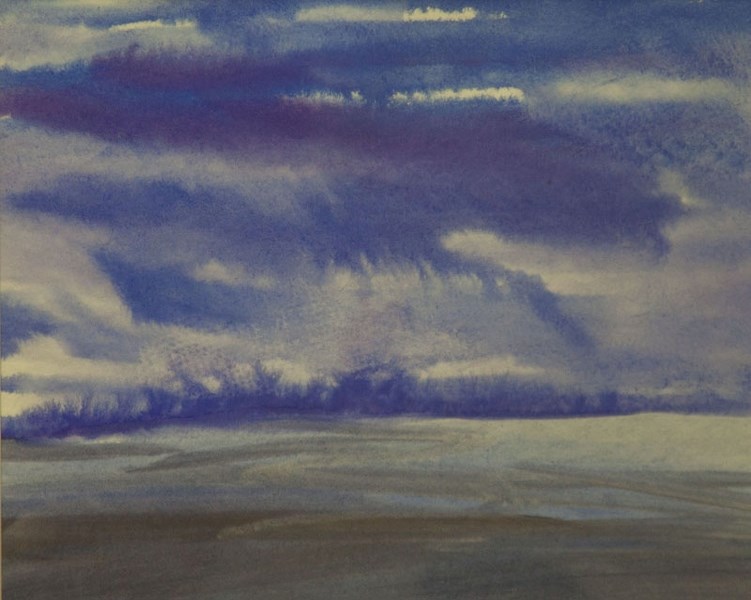 Storm was created by a member of VASA&#8217;s Authentic Art program. A new exhibit of works by participants with developmental disabilities is on display at the gallery until 
