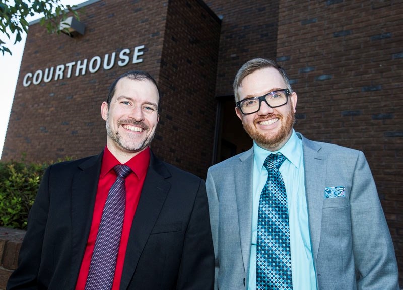 Criminal trial lawyers Brad Leebody