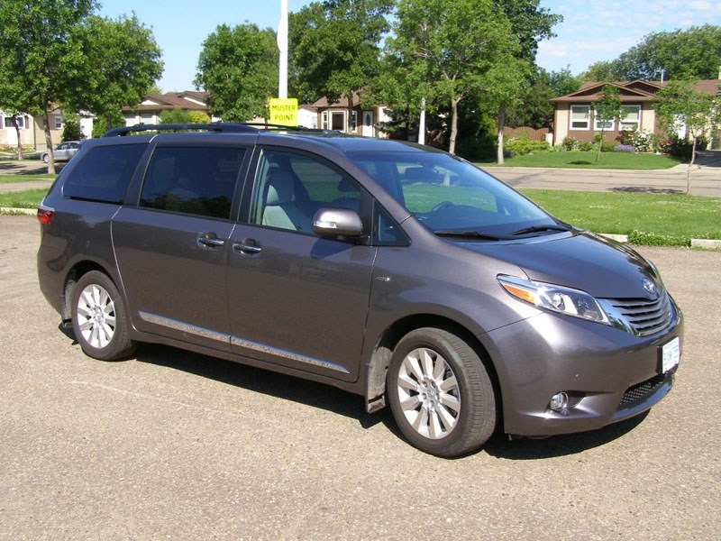 The Toyota Sienna is the only mini-van with all-wheel-drive